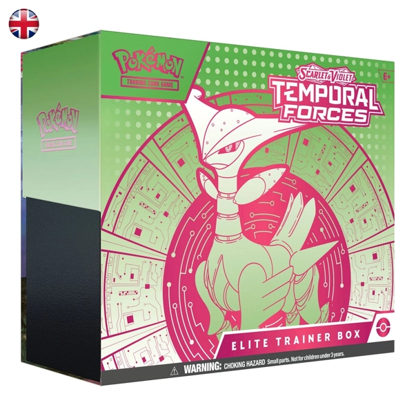 Pokémon Temporal Forces SV5 Iron Leaves Elite Trainer Box EN