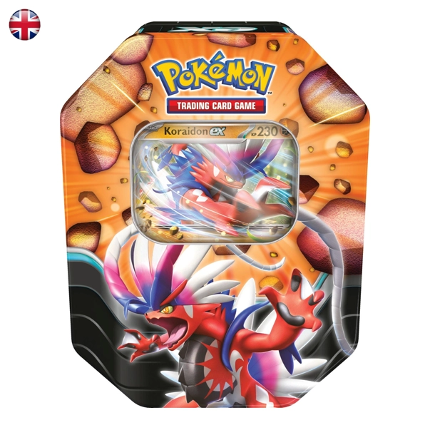 Pokémon Paldea Legends Koraidon ex Tin EN