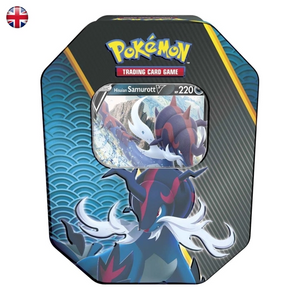 Pokémon Hisuian Samurott V Divergent Powers Collector's Tin Box 2022 EN