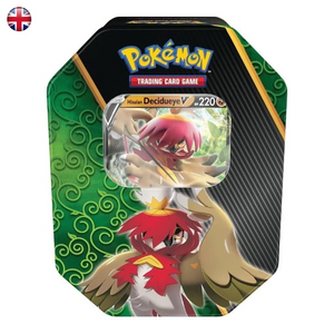 Pokémon Hisuian Decidueye V Divergent Powers Collector's Tin Box 2022 EN