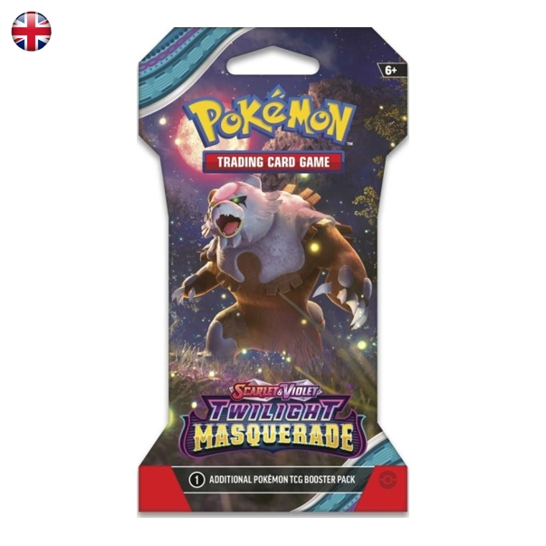 Pokémon Twilight Masquerade SV06 Sleeved Booster Pack EN
