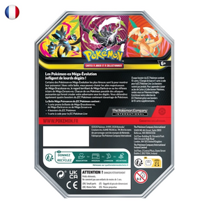 Pokémon Mega Puissances EX Zeraora Tin FR