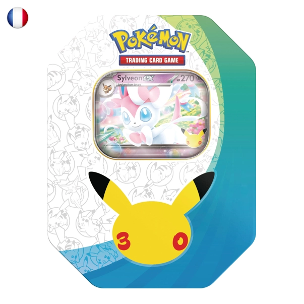 Pokémon 30th Celebration ME5.5 Sylveon EX Tin FR