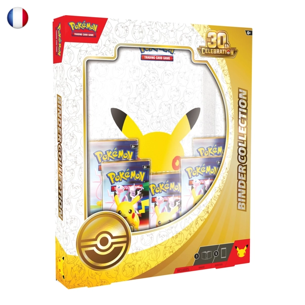 Pokémon 30th Celebration ME5.5 Binder Collection FR
