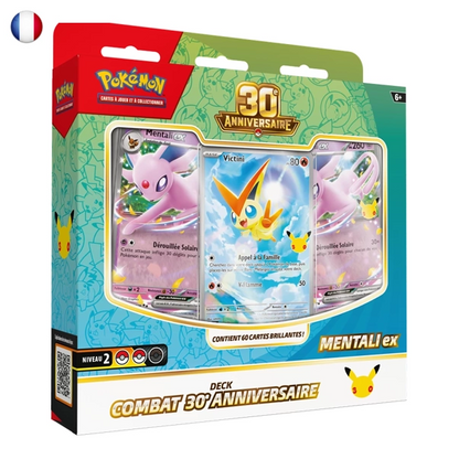 Pokémon 30th Celebration Battle Deck Espeon EX FR