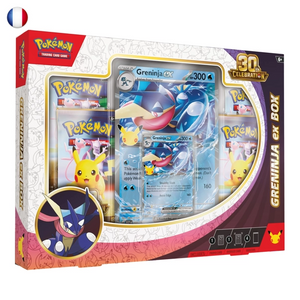 Pokémon 30th Celebration ME5.5 Greninja EX Box FR