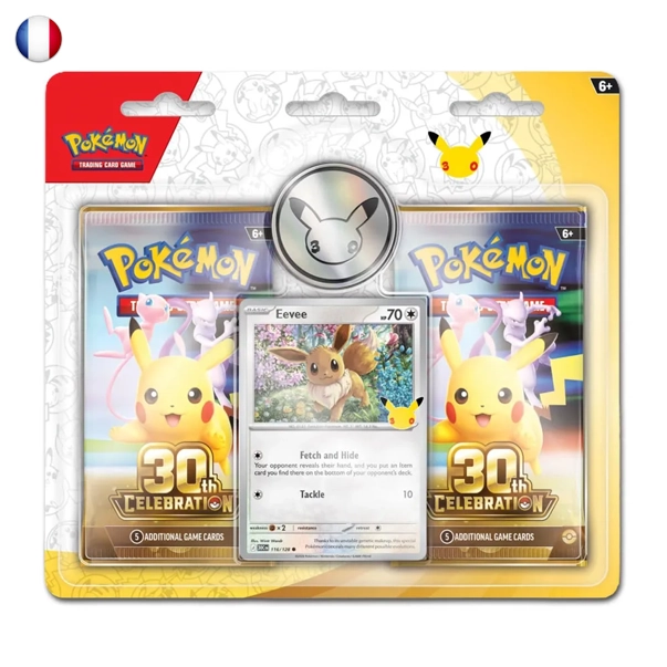 Pokémon 30th Celebration ME5.5 2-Pack Blister Eevee FR