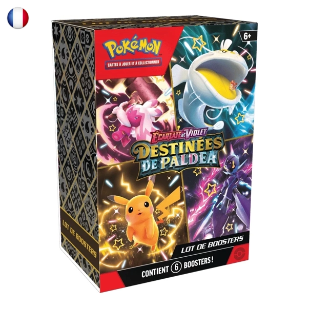 Pokémon Destinées de Paldea Booster Bundle FR