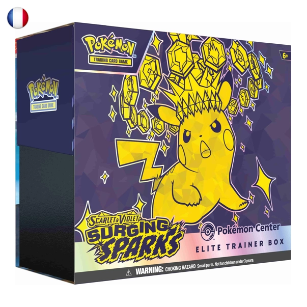 Pokémon Étincelles Déferlantes SV08 Elite Trainer Box FR