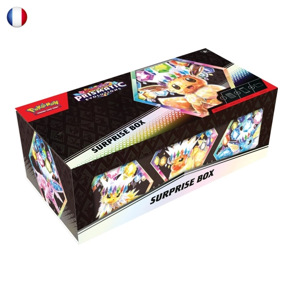 Pokémon Évolutions Prismatiques SV8.5 Surprise Box FR
