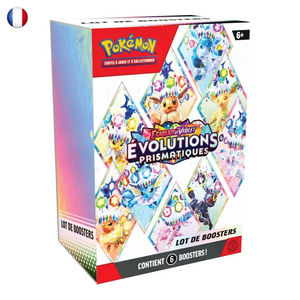 Pokémon Évolutions Prismatiques SV8.5 Booster Bundle FR