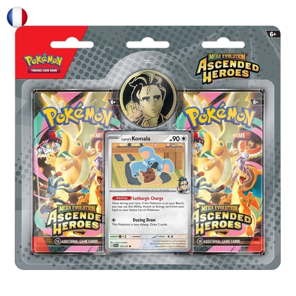 Pokémon Ascended Heroes ME2.5 2-Pack Blister Komala FR