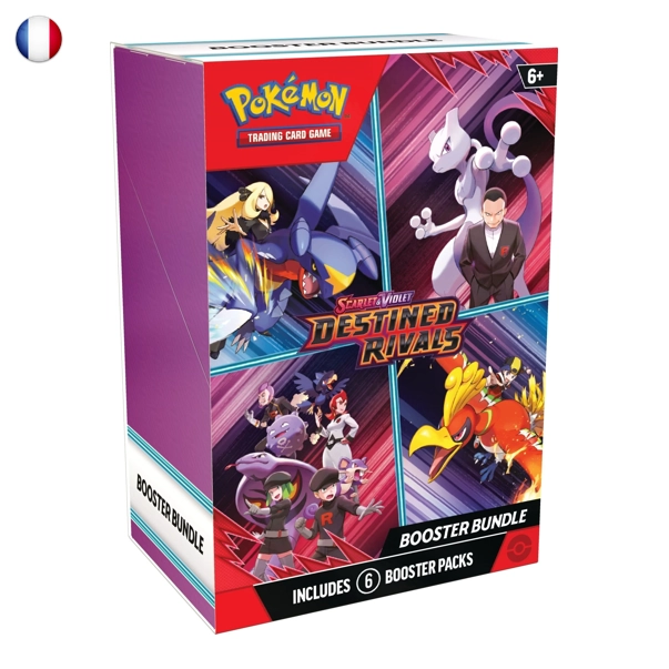 Pokémon Rivalités Destinées SV10 Booster Bundle FR
