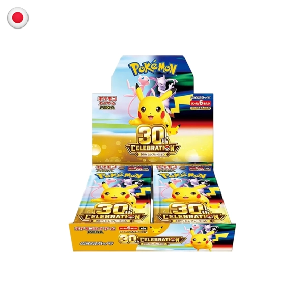 Pokémon 30th Celebration M6a Booster Box JP
