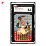 Pokémon CGC 8.5 Charizard-Prism #6 1996 Carddass JP