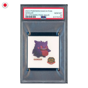 Pokémon PSA 10 Pokemon Daiichi Pan Gengar DC Stickers JP