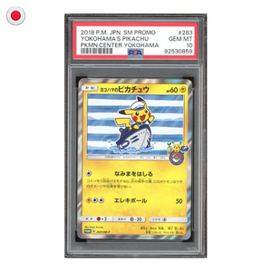 Pokémon PSA 10 Yokohama's Pikachu #283 JP