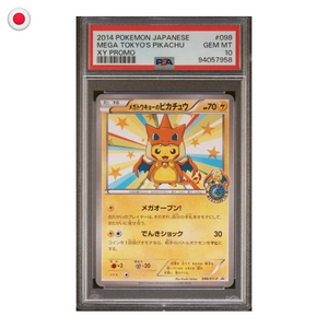 Pokémon PSA 10 Mega Tokyo's Pikachu #098/XY-P JP