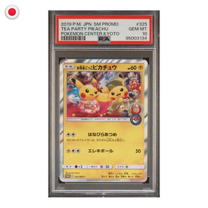 Pokémon PSA 10 Sun & Moon Promos Tea Party Pikachu #325/SM-P