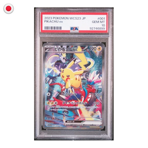 Pokémon PSA 10 WCS23 Yokohama Deck Pikachu ex #001/030 JP