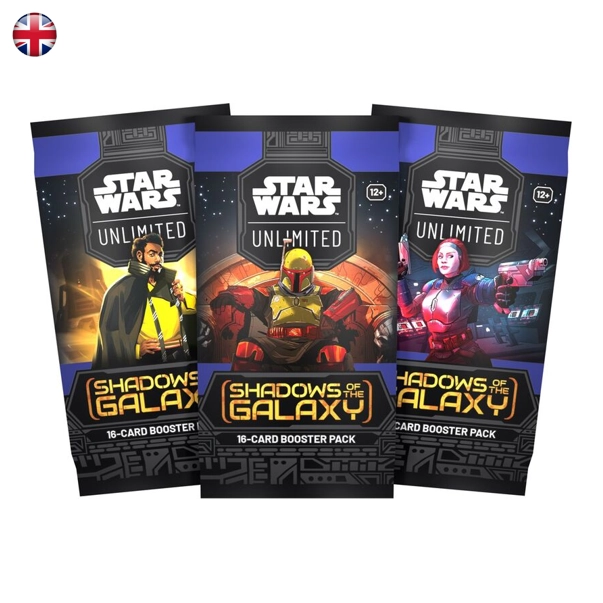 Fantasy Flight Games Star Wars Unlimited Shadows of the Galaxy Booster Box EN