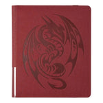 Dragon Shiled Card Codex Portfolio 360 Blood Red