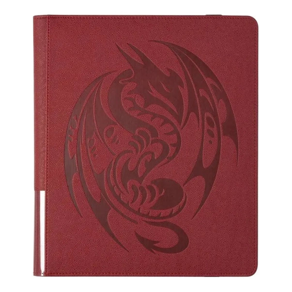 Dragon Shiled Card Codex Portfolio 360 Blood Red