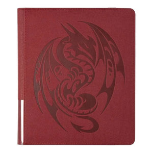 Dragon Shiled Card Codex Portfolio 360 Blood Red