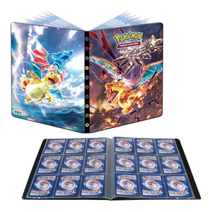 Ultra Pro 9 Pocket Binder Obsidian Flames