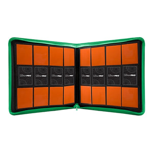 Ultra Pro Binder Zippered 12 Pocket Grün